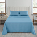 Blue 6-Piece Deep Pocket Bed Sheet Set, Twin – Lux Decor