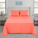 Coral 6-Piece Deep Pocket Bed Sheet Set – Lux Decor
