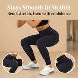 Grey Women’s High-Waist Seamless Sports Leggings – Lux Decor