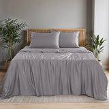 4-Piece 100% Organic Bamboo Viscose Sheet Set