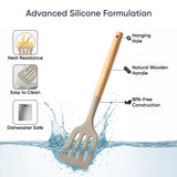 35-Piece Silicone Cooking Utensils Set with Storage Holder | BPA-Free, Dishwasher Safe, Heat Resistant