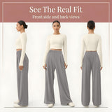 Waffle Knit Stretch Pants – Lux Decor