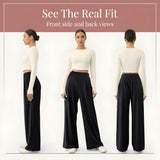 Waffle Knit Stretch Pants – Lux Decor