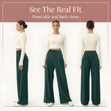 Waffle Knit Stretch Pants – Lux Decor