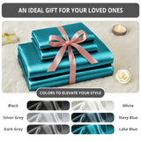 Silky Soft 4-Piece Satin Sheet Set | Deep Pocket | Wrinkle-Free Easy Care Bedding