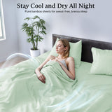 4-Piece 100% Organic Bamboo Viscose Sheet Set