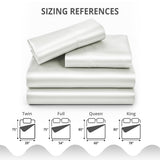 Silky Soft 4-Piece Satin Sheet Set | Deep Pocket | Wrinkle-Free Easy Care Bedding