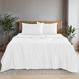 4-Piece 100% Organic Bamboo Viscose Sheet Set