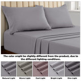 4-Piece Bamboo Blend Cooling Bed Sheets Set