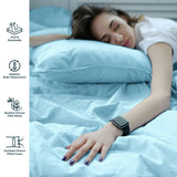 4-Piece Bamboo Blend Cooling Bed Sheets Set