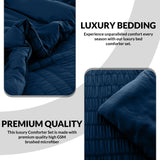 Luxury 10-Piece Bedding Set with Plush Comforter