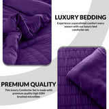 Luxury 10-Piece Bedding Set with Plush Comforter