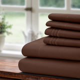 6-Piece Deep Pocket Bed Sheet Set – Lux Decor