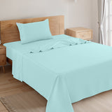 4-Piece Deep Pocket Bed Sheets Set – Ultra Soft & All-Season Comfort