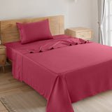 4-Piece Deep Pocket Bed Sheets Set – Ultra Soft & All-Season Comfort