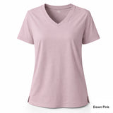 Dawn Pink Women’s Stretch Performance T-Shirt – Lux Decor
