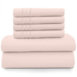 Premium 6-Piece Deep Pocket Bed Sheets Set