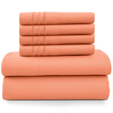 Premium 6-Piece Deep Pocket Bed Sheets Set