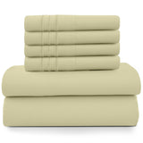 Premium 6-Piece Deep Pocket Bed Sheets Set