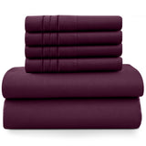 Premium 6-Piece Deep Pocket Bed Sheets Set