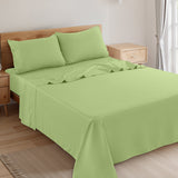 4-Piece Deep Pocket Bed Sheets Set – Ultra Soft & All-Season Comfort