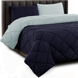 3-Piece Reversible Comforter Set