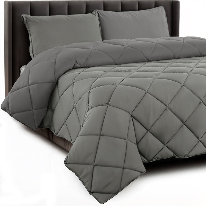 3-Piece Reversible Comforter Set