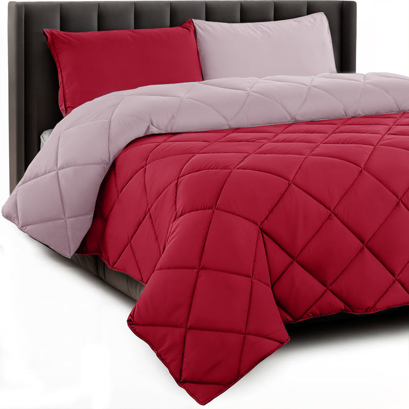 3-Piece Reversible Comforter Set