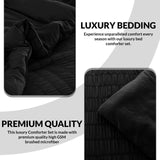 Luxury 10-Piece Bedding Set with Plush Comforter