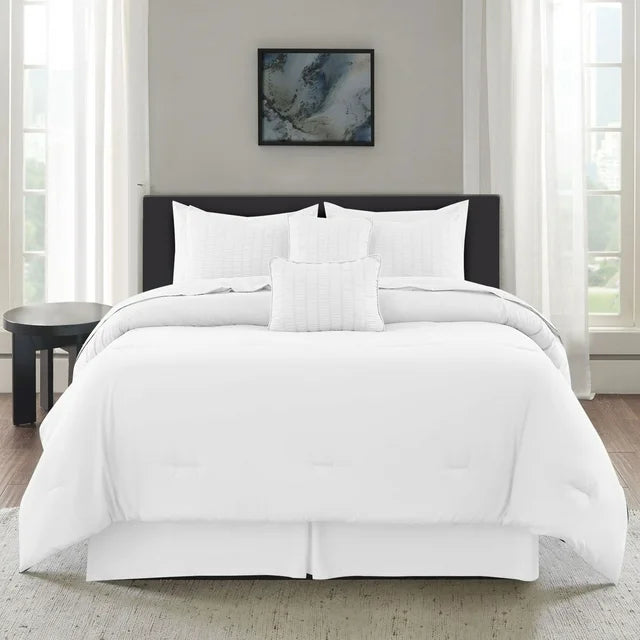 Luxury 10-Piece Bedding Set with Plush Comforter