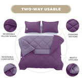 3-Piece Reversible Comforter Set