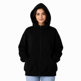 Cloud Zip Oversized Hoodie – Lux Decor