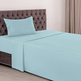 3-Piece Deep Pocket Bed Sheets Set, Ultra Soft, styled on a bed – Lux Decor