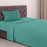 3-Piece Deep Pocket Bed Sheets Set, Ultra Soft, styled on a bed – Lux Decor