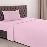 3-Piece Deep Pocket Bed Sheets Set, Ultra Soft, styled on a bed – Lux Decor