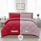 3-Piece Reversible Comforter Set