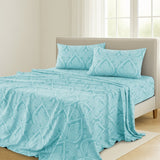 4-Piece Paisley Design Bed Sheet Set | Deep Pocket | Flat, Fitted & Pillowcases