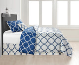 | Quatrefoil Navy