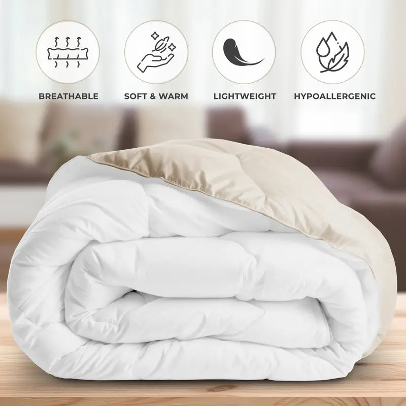 3-Piece Reversible Comforter Set