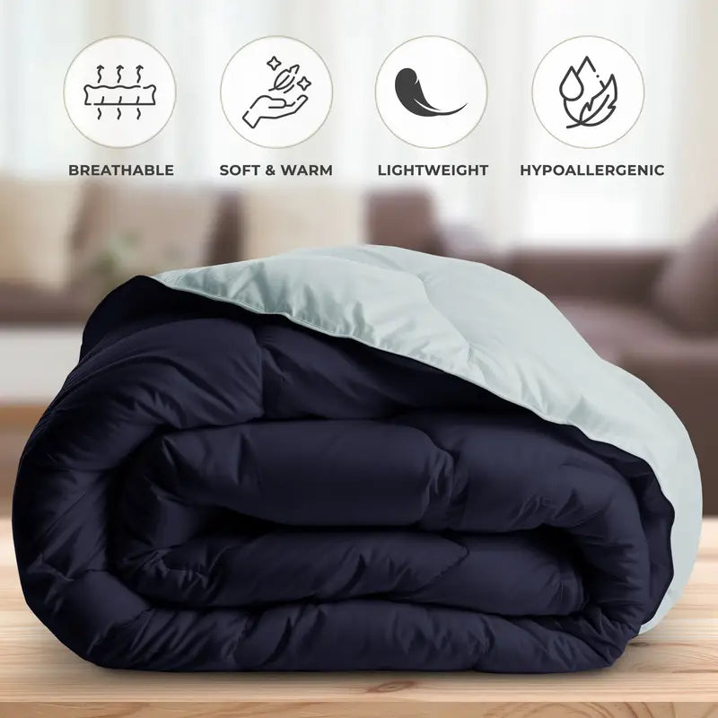 3-Piece Reversible Comforter Set