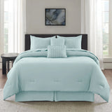 Luxury 10-Piece Bedding Set with Plush Comforter