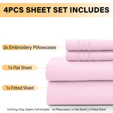 Premium 6-Piece Deep Pocket Bed Sheets Set