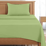 3-Piece Deep Pocket Bed Sheets Set, Ultra Soft, styled on a bed – Lux Decor