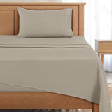 4-Piece Deep Pocket Bed Sheets Set – Ultra Soft & All-Season Comfort