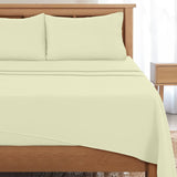 4-Piece Deep Pocket Bed Sheets Set – Ultra Soft & All-Season Comfort