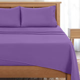 4-Piece Deep Pocket Bed Sheets Set – Ultra Soft & All-Season Comfort
