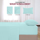 4-Piece Deep Pocket Bed Sheets Set – Ultra Soft & All-Season Comfort