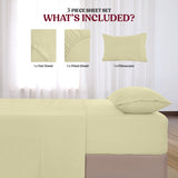 4-Piece Deep Pocket Bed Sheets Set – Ultra Soft & All-Season Comfort