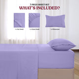 4-Piece Deep Pocket Bed Sheets Set – Ultra Soft & All-Season Comfort