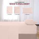4-Piece Deep Pocket Bed Sheets Set – Ultra Soft & All-Season Comfort